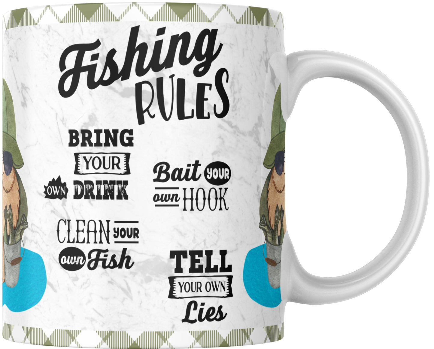 Fishing Gnome Mug - Shoreline Crafter