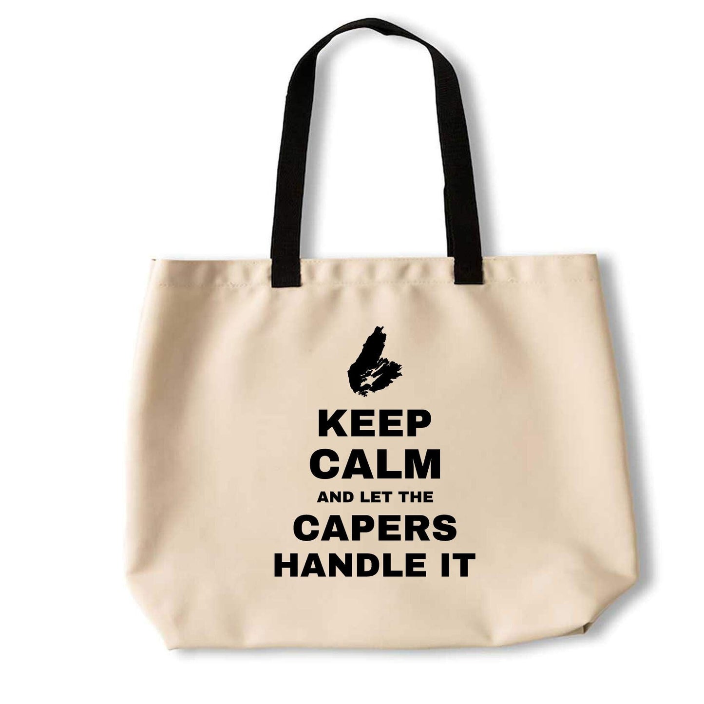 Keep Calm and Let the Capers Handle It Tote Bag - Shoreline Crafter