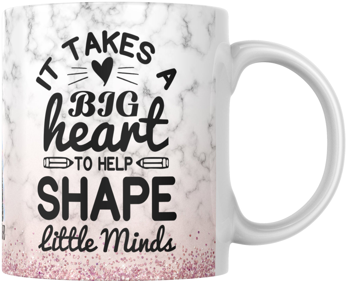 Teacher Rainbow Appreciation Mug - Shoreline Crafter