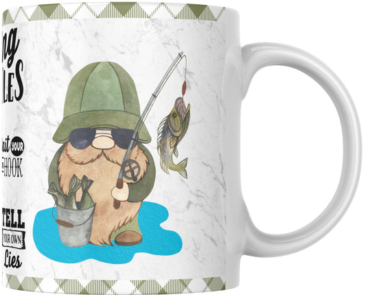 Fishing Gnome Mug - Shoreline Crafter