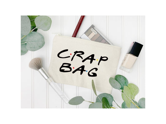 Crap Bag Cosmetics Bag - Shoreline Crafter