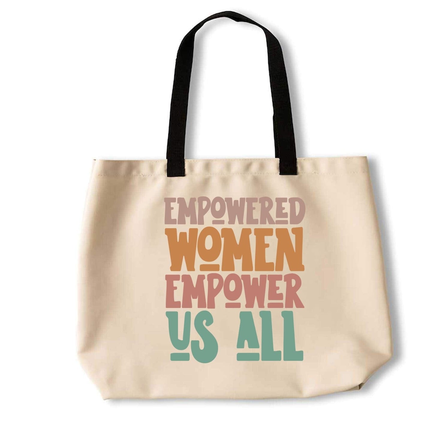 Empowered Women Tote Bag - Shoreline Crafter