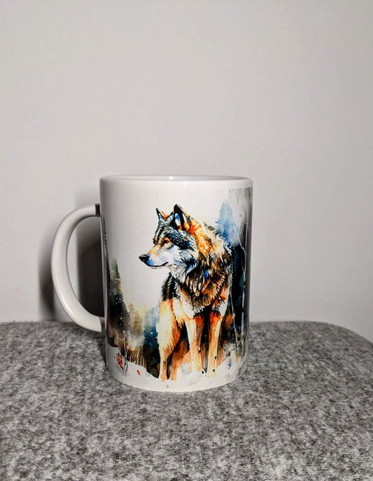 Wolf Mug - Shoreline Crafter
